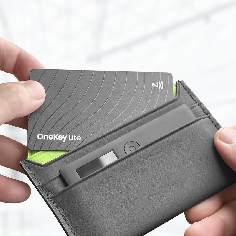 onekey Lite - Crypto Seed Storage - Mnemonic Phrase Password Backup and Recovery Phrase Backup Card -Stored Phrase in the EAL 6+ Chip & NFC Near Field Communication- Work with APP - Image 3